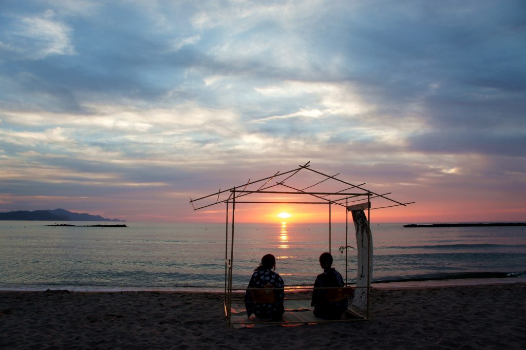 京都夕日ヶ浦　茶会