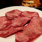 和歌山県新宮市　南陽園　炭火焼肉　タン塩