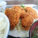 牡蠣フライ定食　伊勢・まんぷく食堂（板橋食堂）