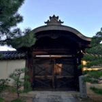 大徳寺総見院　信長門　改築工事