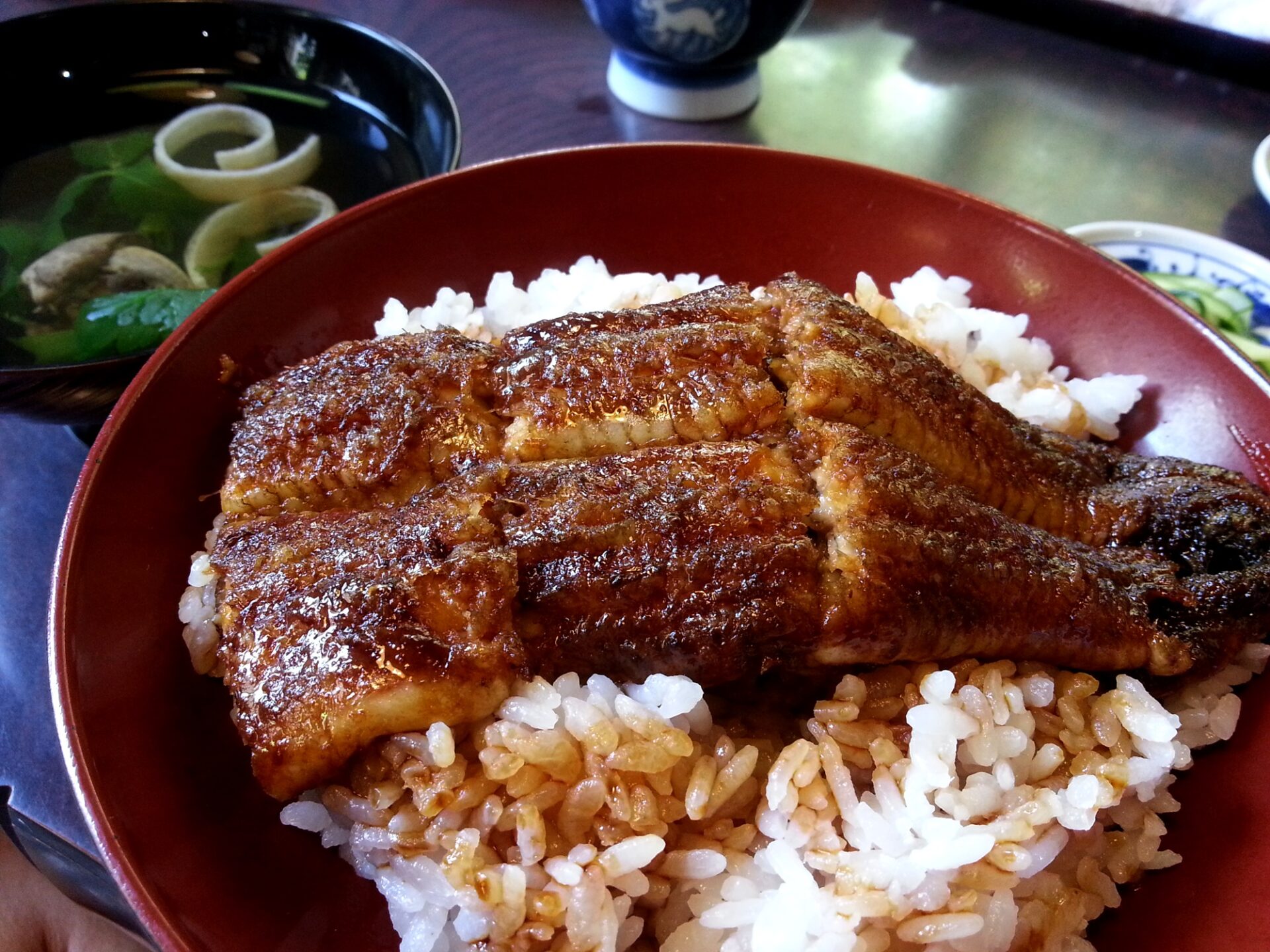 うな丼　奥飛騨温泉