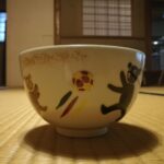 デイビッド・ベッカム抹茶碗で一服