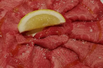 タン塩　焼肉