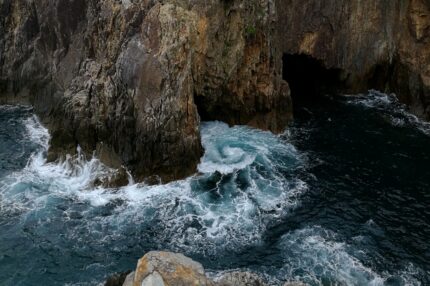 足摺岬　観音ウド　渦潮