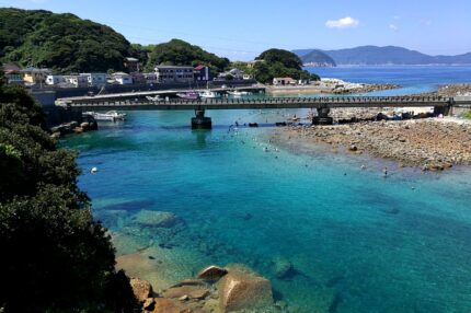 高知県足摺岬　柏島の海
