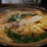 うどんあおいの鍋焼きうどん　京都市下鴨