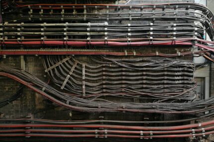 ロンドンの地下鉄配線