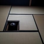 茶室四畳半の世界　畳からのイメージ