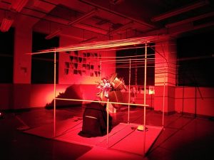 KYOTOGRAPHIE2018インスタレーション「赤心茶会」 2018年 京都中央市場