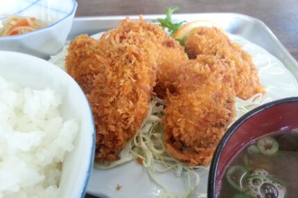 牡蠣フライ定食