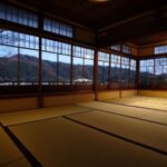 京都吉田神楽岡町改修工事　２階座敷の窓