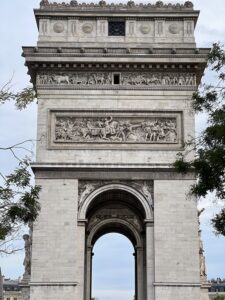 フランス・パリ　エトワール凱旋門　paris france