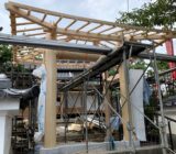 京都嵐山　西光院　山門新築工事