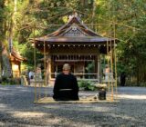 貴船神社奥宮茶会　竹の茶室帰庵